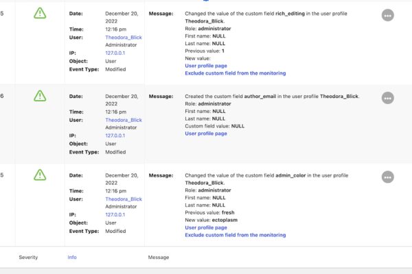 如何使用 WordPress 历史操作日志来保护您的网站