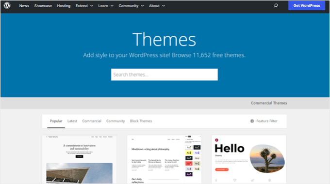 WordPress.org 主题目录