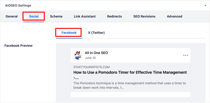 修复 Facebook 缩略图问题
